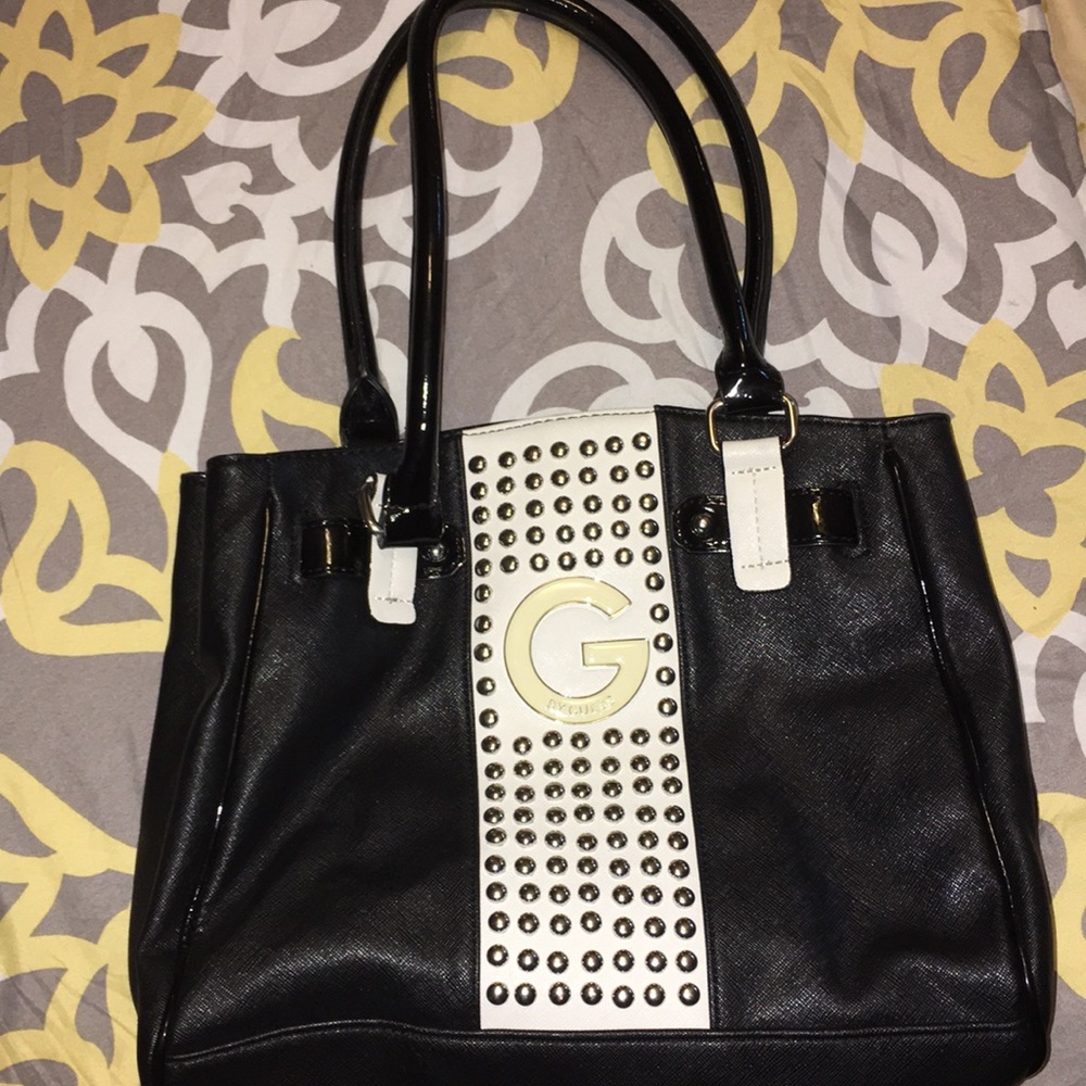 Black & White G by Guess Purse